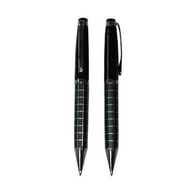Checkered Metal Ballpoint Pen Executive Corporate Gifts Singapore