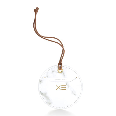Marble Prints Circular Luggage Tag Executive Door Gifts