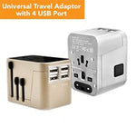 4 USB Hub Travel Adaptor | AbrandZ Corporate Gifts