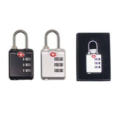 3 Dial Combination TSA Metal Lock Executive Corporate Gifts Singapore