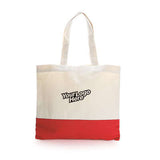 Two Tone Canvas Tote Bag | AbrandZ.com