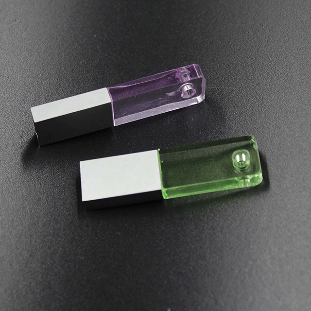Acrylic Rectangular Crystal USB Flash Drive Executive Gifts Singapore