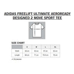 adidas Freelift Ultimate Aeroready Designed 2 Move Sport Tee