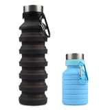 Collapsible Bottle with Carabin | AbrandZ Corporate Gifts