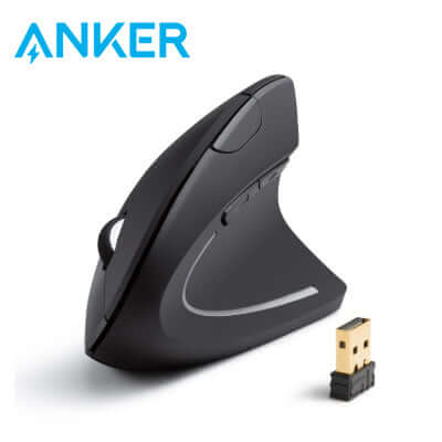 Anker 2.4G Wireless Vertical Ergonomic Optical Mouse Executive Corporate Gifts Singapore