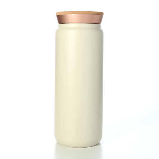 Eco Friendly 540ml Recycled Stainless Steel Vacuum Tumbler With Cork Lid Executive Corporate Gifts Singapore