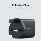 Aukey PA-F3S 32W Swift Series PD Dual USB-C & USB-A Wall Charger Corporate Gift Singapore