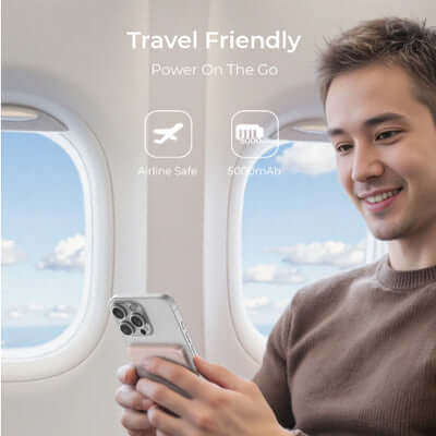 Aukey PB-MS07 MagFusion M Qi2 5000mAh Magnetic Wireless Power Bank Corporate Gift Singapore