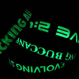 Silicone Wristband with Glowing Text | AbrandZ Corporate Gifts