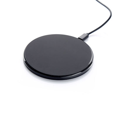 Black Qi Wireless Charger Executive Gifts Singapore