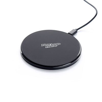 Black Qi Wireless Charger Executive Gifts Singapore