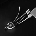 3-in-1 Fast Charging Cable with LED Logo | AbrandZ Corporate Gifts