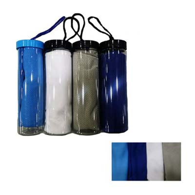 Cooling Towel With Container | AbrandZ Corporate Gifts