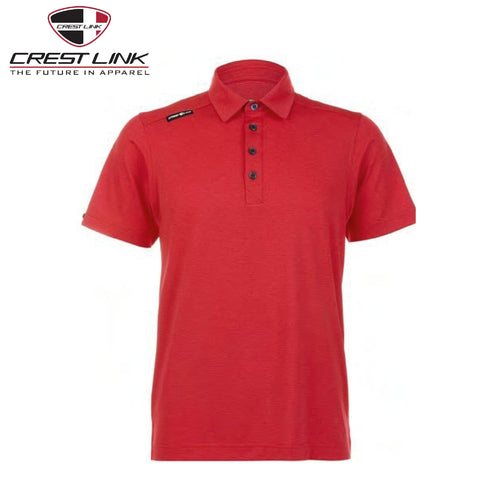 Crest Link Polo T-shirt Short Sleeve (80380766) | AbrandZ Corporate Gifts