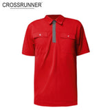 Crossrunner 2600 Double Flap Patch Pocket Polo T-Shirt | AbrandZ Corporate Gifts