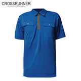 Crossrunner 2600 Double Flap Patch Pocket Polo T-Shirt | AbrandZ Corporate Gifts