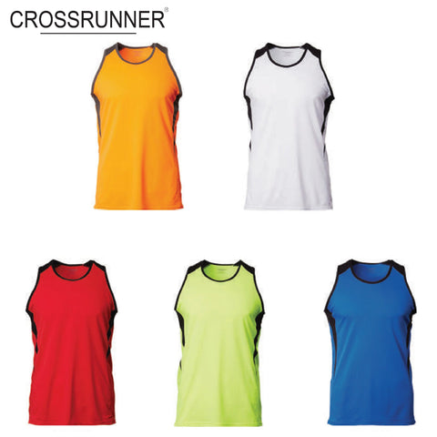 CrossRunner Unisex Dry Pique Flex Singlet | AbrandZ Corporate Gifts