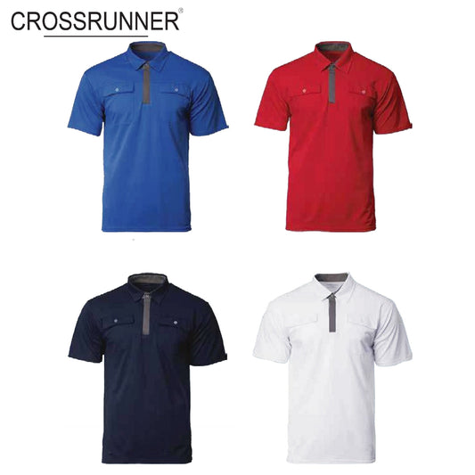 Crossrunner 2600 Double Flap Patch Pocket Polo T-Shirt Executive Corporate Gifts Singapore