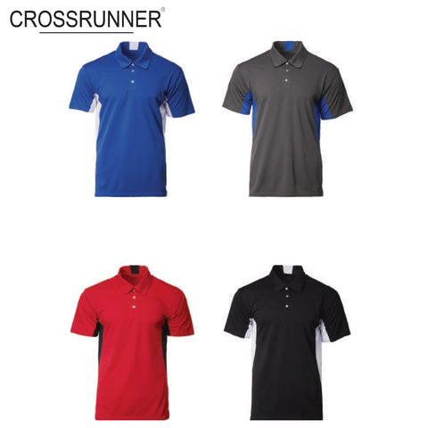 Crossrunner 1100 Coloured Waist Panel Polo T-Shirt | AbrandZ Corporate Gifts