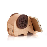 Eco Friendly Wooden Speaker with Phone Holder | AbrandZ Corporate Gifts