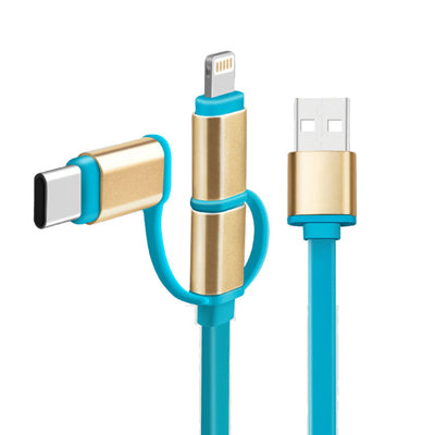 Dual Colour Fast Charging Cable Executive Corporate Gifts Singapore