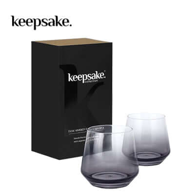 Keepsake Dusk Whiskey Glass Set of 2 Corporate Gift Singapore