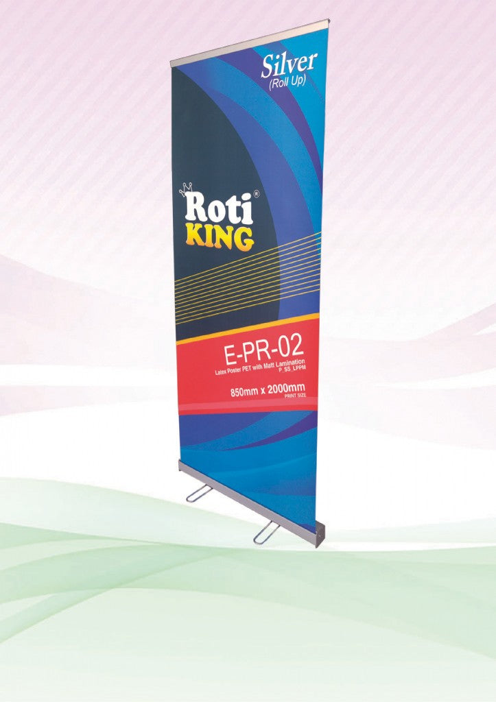Roll Up Banner (Silver Stand) Executive Corporate Gifts Singapore
