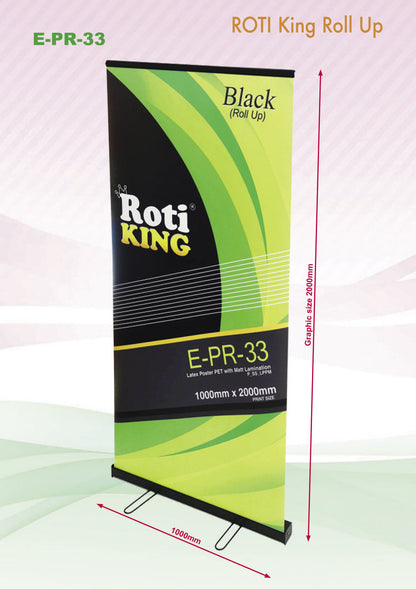 Roll Up Banner (Black Stand) Executive Corporate Gifts Singapore
