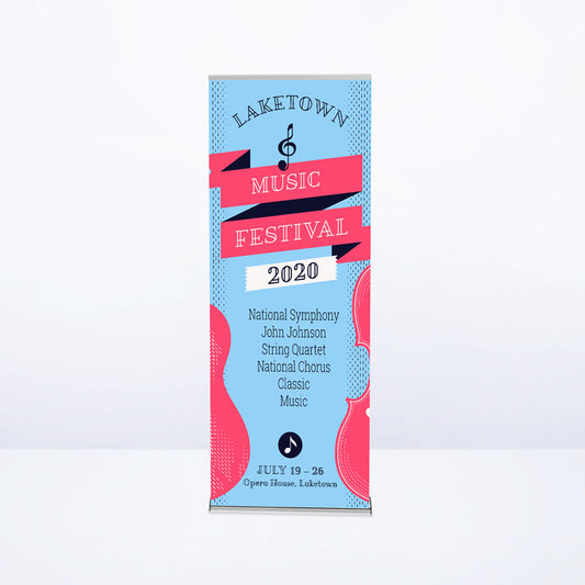 Whale Lite Premium Roll Up Banner Executive Corporate Gifts Singapore
