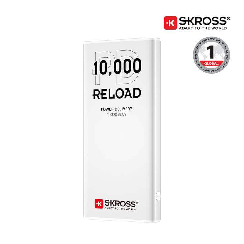 SKROSS PD10 RELOAD 10000mAh Fast Charge Powerbank Executive Corporate Gifts Singapore