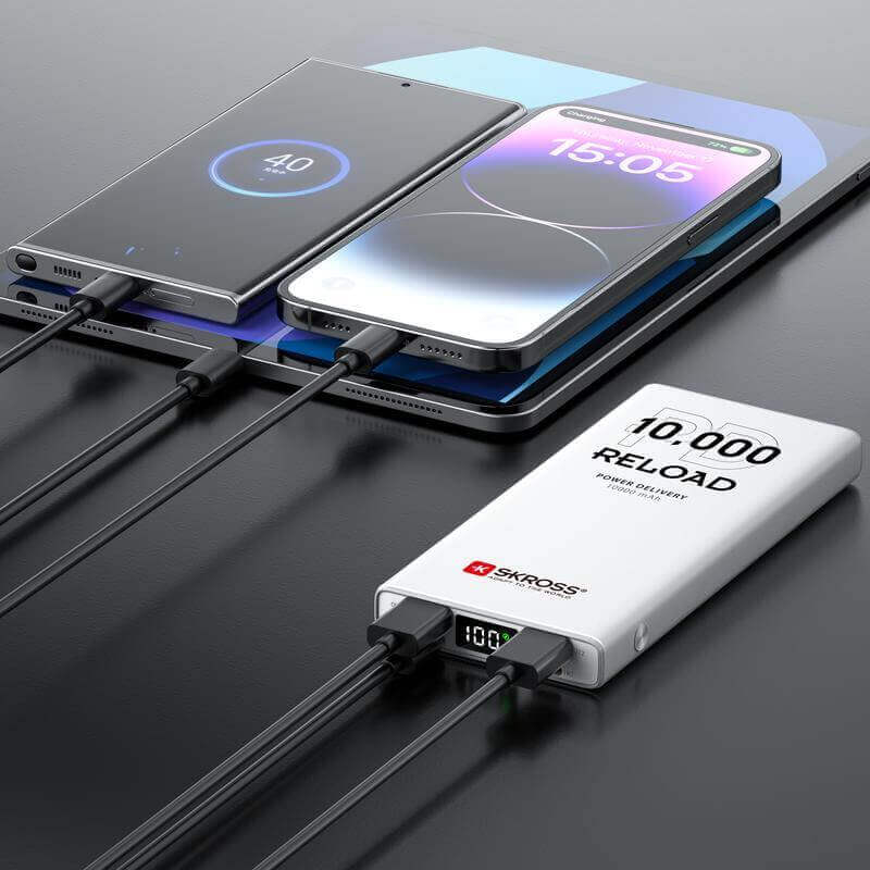 SKROSS PD10 RELOAD 10000mAh Fast Charge Powerbank Executive Corporate Gifts Singapore