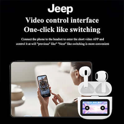 Jeep EW118 TWS Touch Control Sport Gaming Headphones Corporate Gifts Singapore