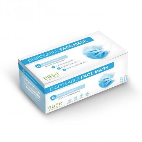 EASE 3 ply disposable mask