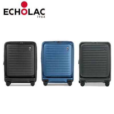 Echolac Celestra 20" Carry On Upright Luggage With Front Access Opening Corporate Gift Singapore