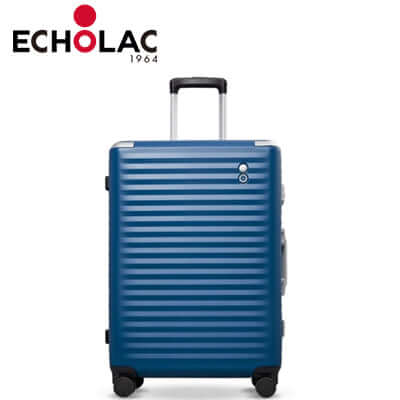 Echolac Celestra Aluminium Frame 24" Medium Luggage with Silent Spinner Wheels Corporate Gift Singapore
