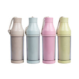 Eco Friendly Wheat Straw Double Wall Bottle | AbrandZ Corporate Gifts