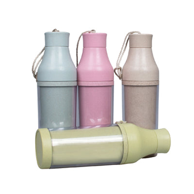Eco Friendly Wheat Straw Double Wall Bottle Executive Corporate Gifts Singapore