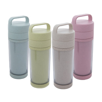 Eco Friendly Wheat Straw Double Wall Tumbler | AbrandZ Corporate Gifts