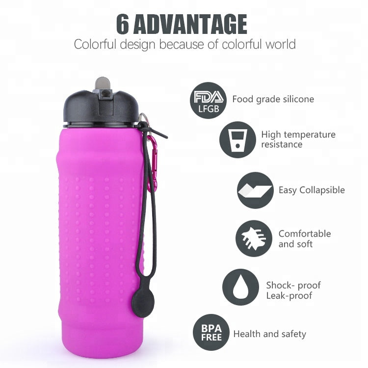 Collapsible Silicone BPA Free Sports Bottle Executive Corporate Gifts Singapore