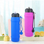 Collapsible Silicone BPA Free Sports Bottle | AbrandZ Corporate Gifts