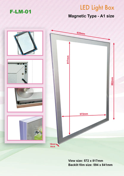 Magnetic LED Light Box Executive Corporate Gifts Singapore