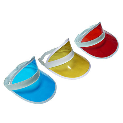 Plastic Coloured Sun Visor | AbrandZ Corporate Gifts