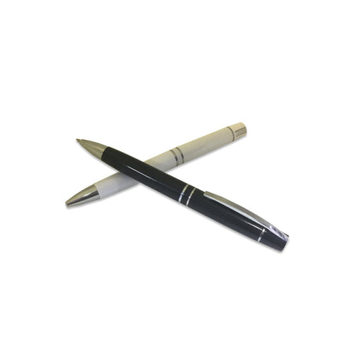 Metal Ball Pen with Silver Clip & Tip