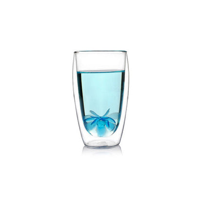 Double Wall Glass with kraft paper box packaging Executive Corporate Gifts Singapore
