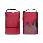 Shoe Bag with Zip Compartment