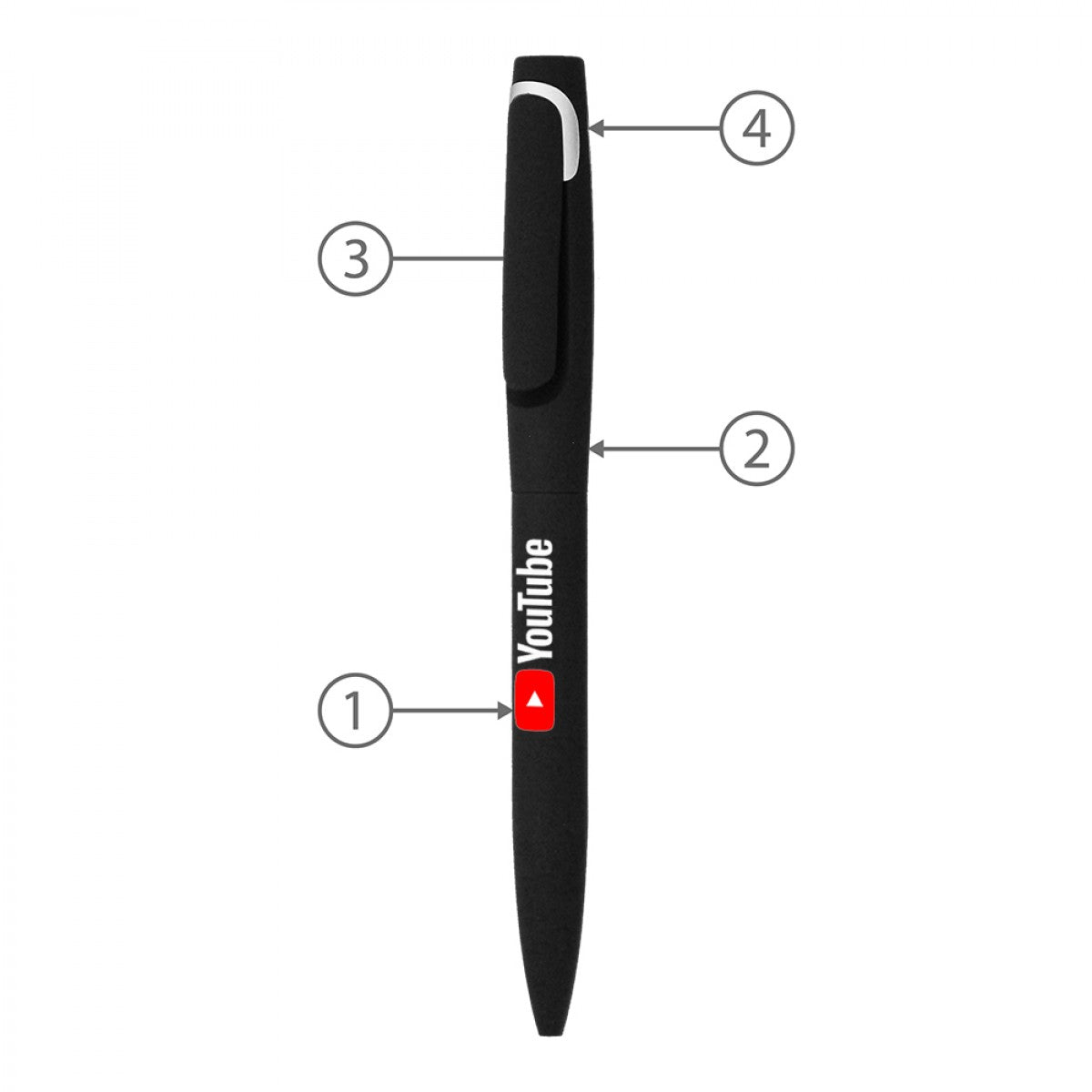 BND80 Black Metal Pen Executive Gifts Singapore