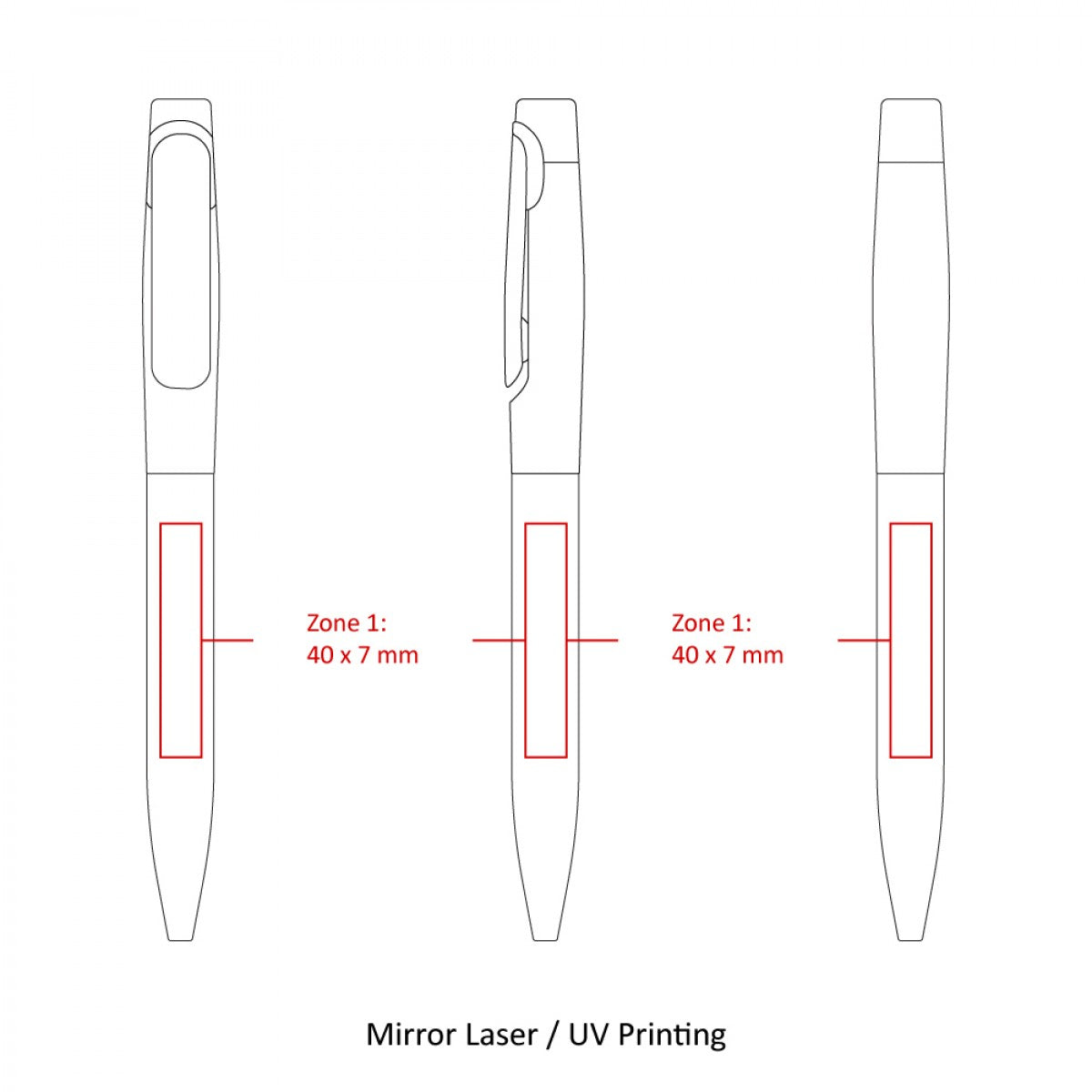 BND80 Black Metal Pen Executive Gifts Singapore
