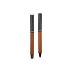 Balmain Woodgrain Duo Metal Pen Set