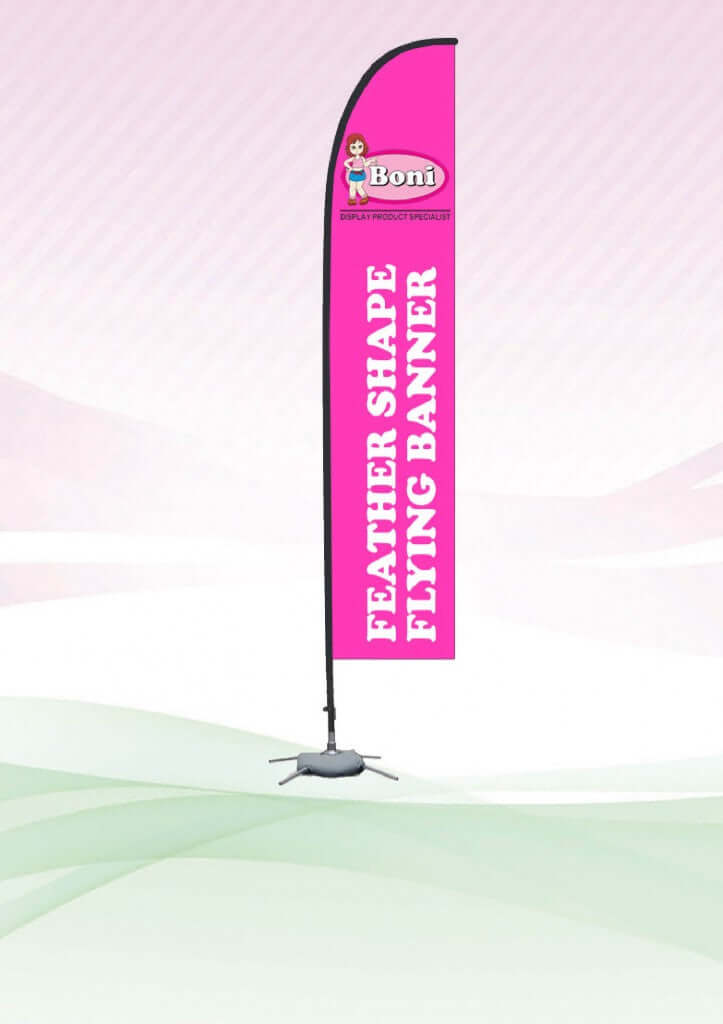 Feather shape Flying Banner Executive Corporate Gifts Singapore