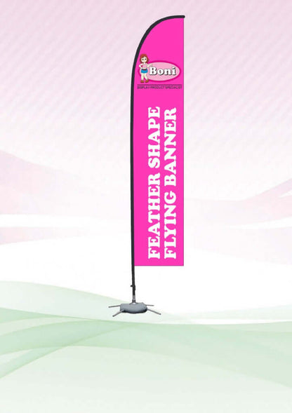 Feather shape Flying Banner Executive Corporate Gifts Singapore